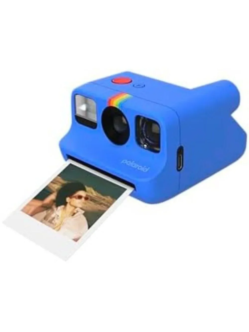 Mini Instant Film Camera - Polaroid Go Generation 2 - Compact & Portable - Blue
